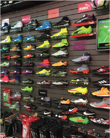 soccer equipment store near me